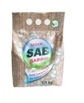 SAB-SABUNMATİK KONSANTRE ÇAMAŞIR TOZU (RENKLİLER İÇİN 1.5 kg)