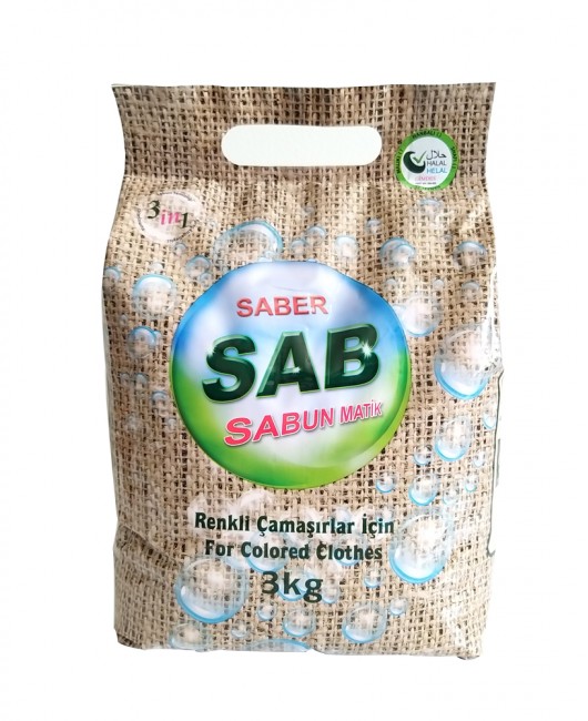 SAB-KONSANTRE ÇAMAŞIR TOZU(RENKLİLER İÇİN 3kg)