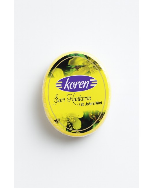 KOREN Sarı Kantaron Süngerli Sabun - 120 gr