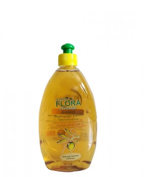 FLORA ERİTİLMİŞ %100 ZEYTİNYAĞLI SABUN(500 ML)