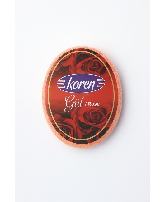 KOREN Gül Süngerli Sabun - 120 gr