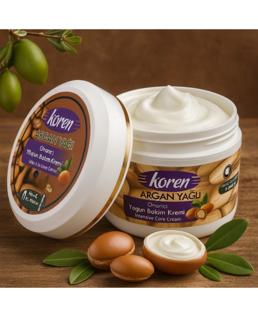 KOREN Argan Yağlı Yoğun Nemlendirici ve Onarıcı Krem - 150 ml