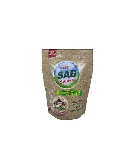 SAB-KONSANTRE SABUN TOZU(ELDE YIKAMA VE GENEL TEMİZLİK) (600 g)