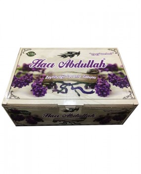 HACI ABDULLAH ZEYTİNYAĞLI LAVANTA SABUN(20*180G=3,6 KG