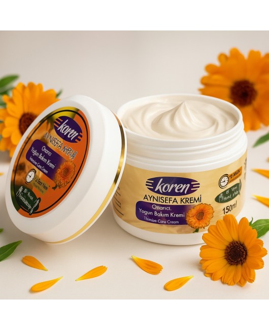 KOREN Aynısefa Yağlı Yoğun Nemlendirici ve Onarıcı Krem - 150 ml KOREN Aynısefa Yağlı Yoğun Nemlendirici ve Onarıcı Krem - 150 ml